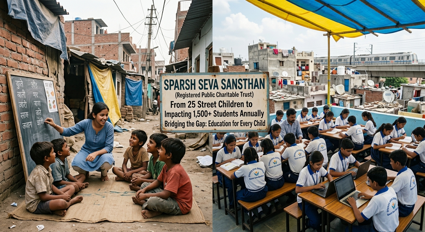 SPARSH NGO story illustration